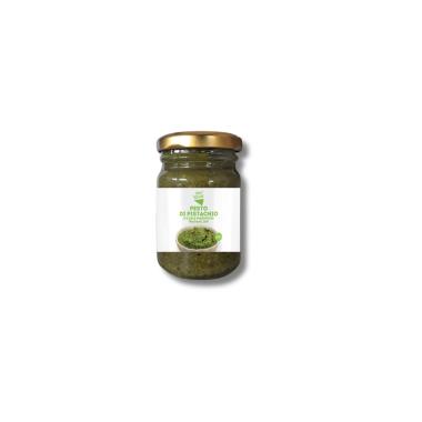 Pesto di Pistacchio al 65% con Pistacchio di Sicilia e Sale marino di Trapani IGP, 90g